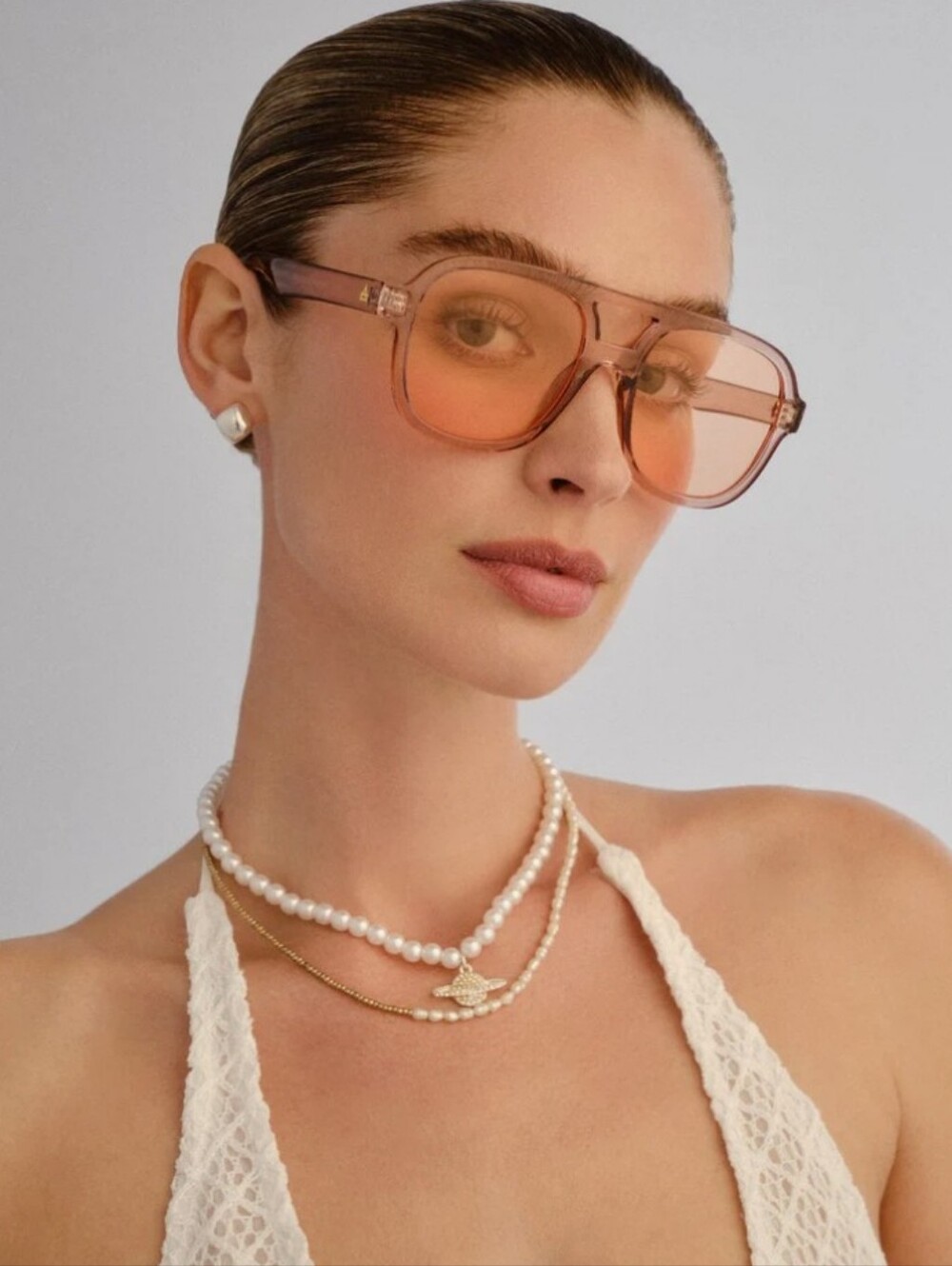New Aire Whirlpool - Sand Aviator Sunglasses